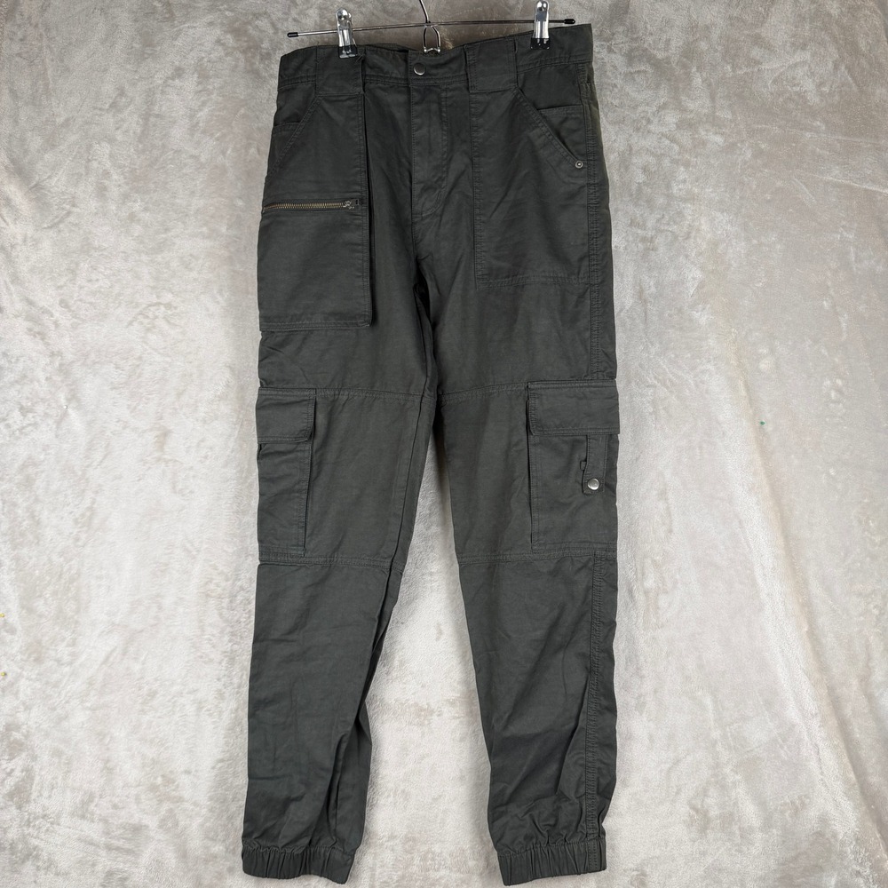 Standard Cloth Mens Gray Cargo Jogger Pants Size Small Utility Streetwear